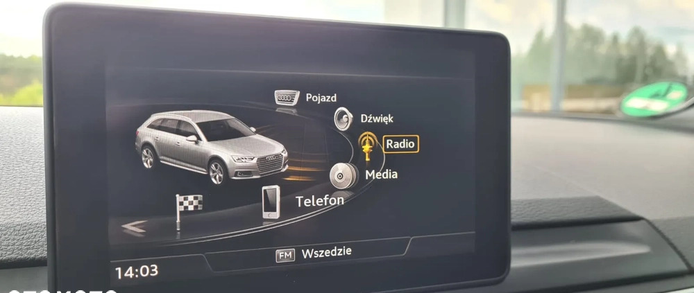 Audi A4 cena 85500 przebieg: 172000, rok produkcji 2016 z Busko-Zdrój małe 704